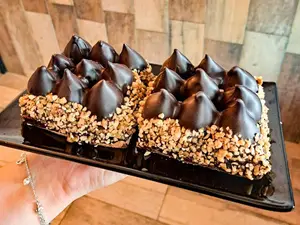 Conitos de dulce de leche