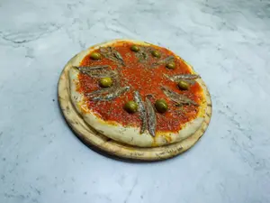 Pizza con anchoas