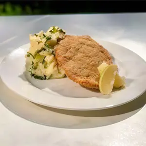 Milanesa cacio e pepe