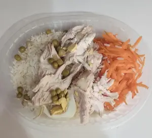 Ensalada pollo zanahoria