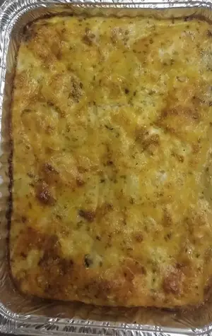 Tortilla papa al horno