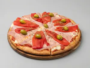 Jamón y morrón 6 porciones
