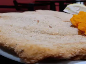 Suprema de pollo con guarnici