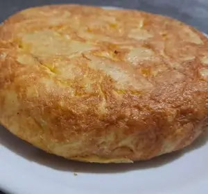 Tortilla de papa 20 cm por 3cm