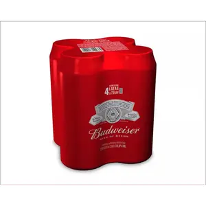 Cerveza Budweiser Lata 4 x 710 ml
