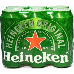Cerveza Heineken Pack 6 x 473 ml