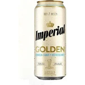 Cerveza Imperial Golden Lata 473 mL