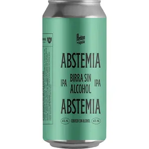 Cerveza Sin Alcohol Peñon Del Aguila Session Ipa Abstemia 473 ml