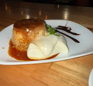 Flan mixto