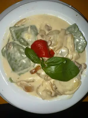 Raviolones de verdura y porsalut artesanales