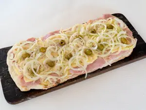 Grande fugazzeta c japarrilla