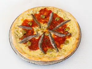 Pizza De Anchoas Especial