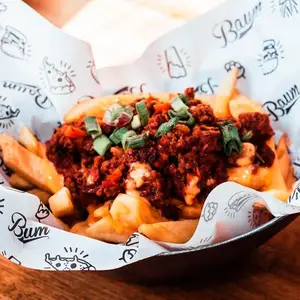 Papas con salsa especial
