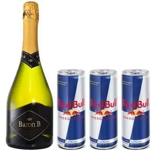 1xEspumante Extra Brut Baron B 750 Cc. - 3xBebida Energetica Red Bull Lata 250 ml