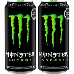 2 X Monster Regular 473Ml