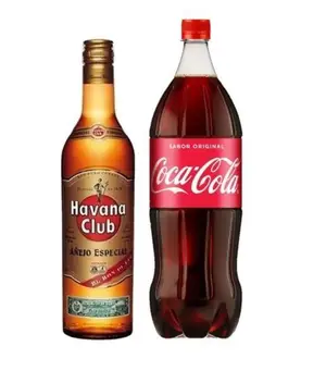 1 Havana Añejo Especial 750 ml + 1 Coca-Cola 1.75 L