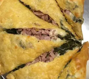 Calzone de verdura