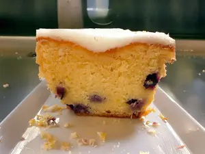 Budin De Limon Y Arandanos