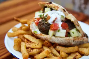 Falafel griego - vegano