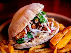 Shawarma de coliflor - vegano