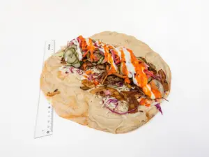 Shawarma girgolas vegano