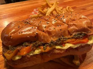 Sandwich de suprema provoleta