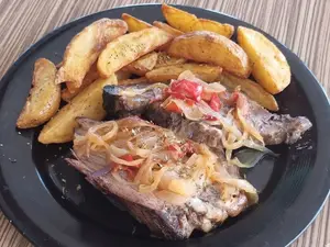 Carne al horno