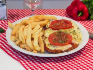 Menú - milanesa napolitana