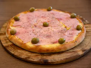 Pizza jamón grd