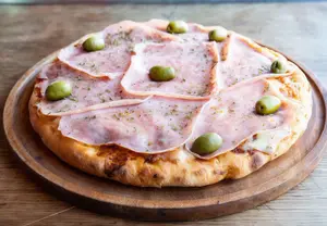 Pizza jamón