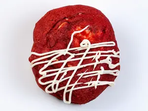 Cookie rellena red velvet
