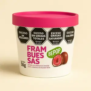 Frambuesas bañadas