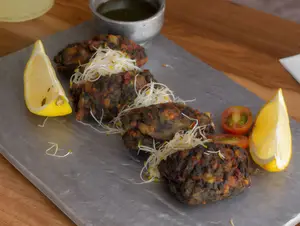Buñuelos de espinaca
