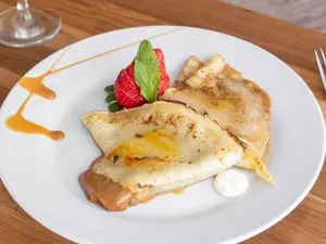 Panqueque de dulce de leche