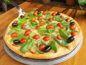 Pizza capresse