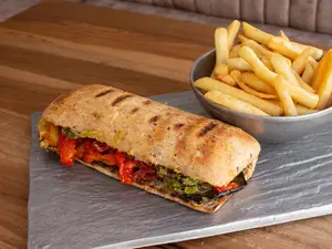 Sándwich vegetariano