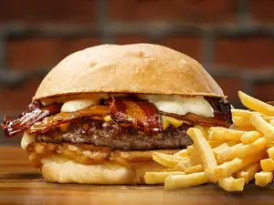 Stacked simple + papas