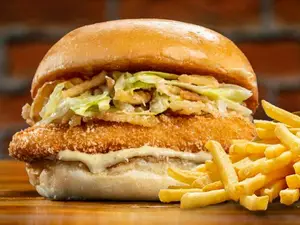Pollo caesar simple + papas