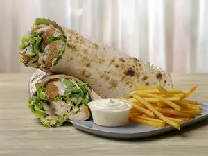 Wrap crispy + papas