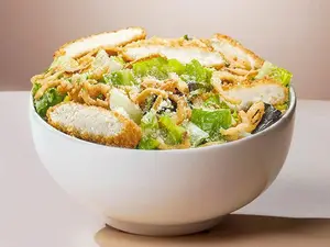 Ensalada caesar pollo crispy