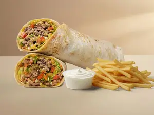 Wrap california + papas