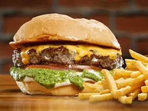 Pesto simple veggie + papas