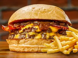 Sweet onion doble + papas