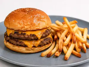 Hamburguesa Doble Carne & Cheddar