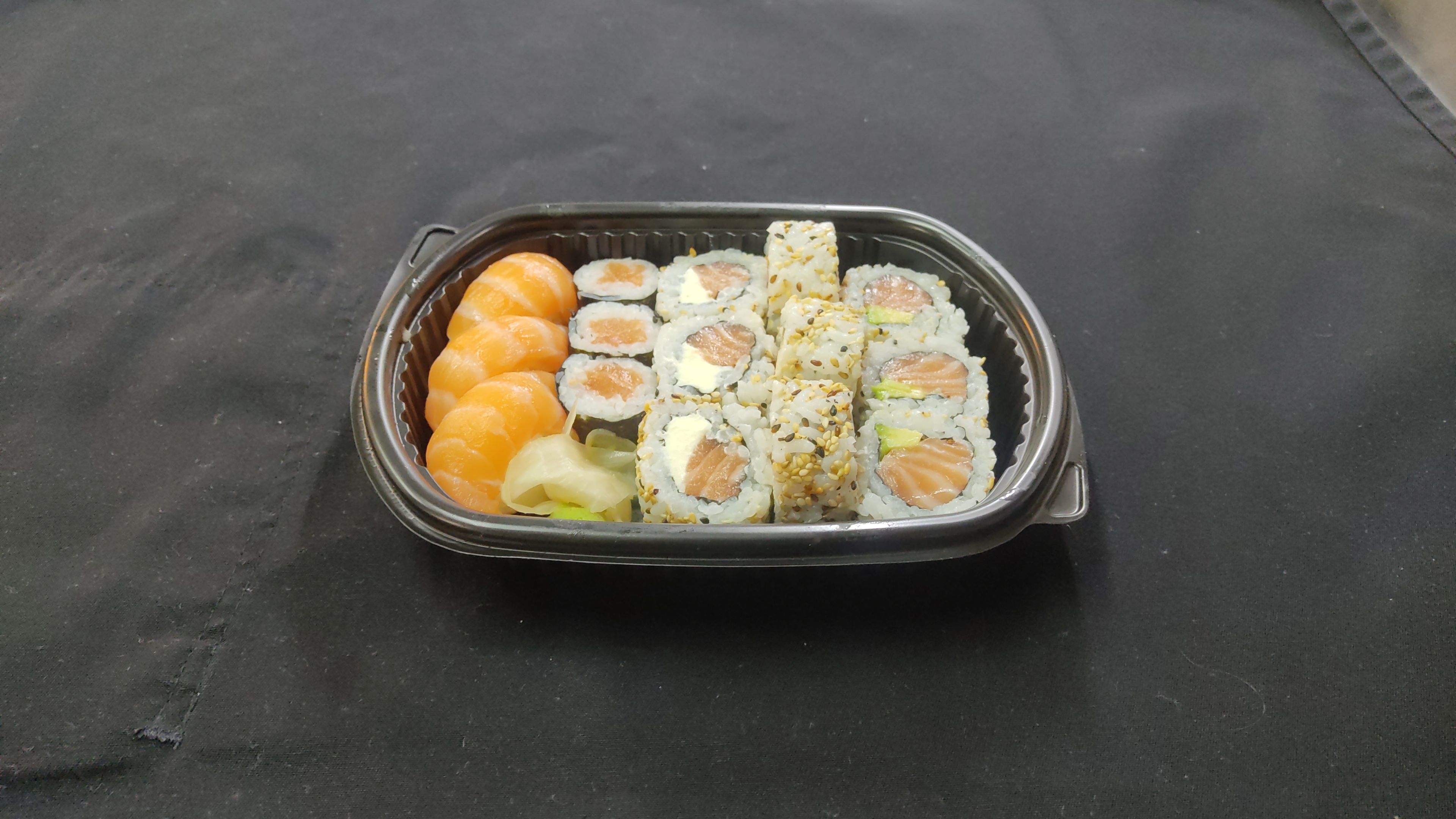 Black Orange Sushi Wok