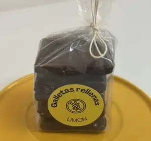 Galletas rellenas limón