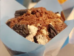 Muffin de choco y oreo