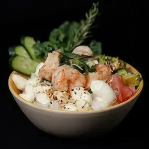 Salad bowl langostino