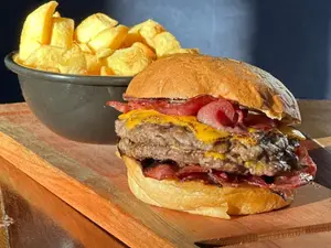 Smoky bacon double