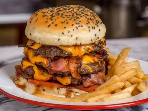 Bacon doble burger